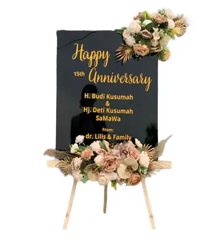 Papan Bunga Akrilik Sumbertangkil