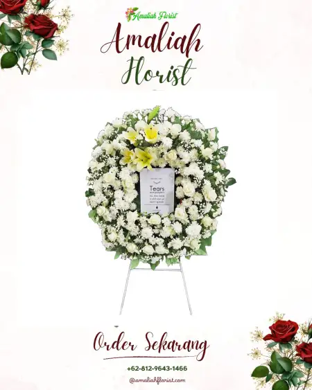 Krans Bunga Duka Sumbertangkil